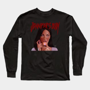 Jennifer’s Body! BLACK BACKGROUND Long Sleeve T-Shirt